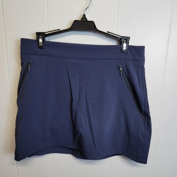 Columbia Skort Womens Medium Active Athletic Stretch Zipper Pockets Shorts - Picture 1 of 9